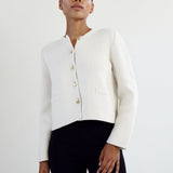 ALMADA LABEL - Nova Cardigan, cream