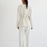 ALMADA LABEL - Aria Cardigan, cream