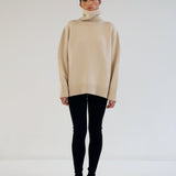 Almada Label - Aia Turtleneck Sweater, buttercream