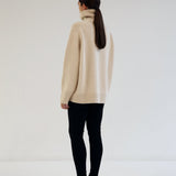 Almada Label - Aia Turtleneck Sweater, buttercream