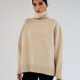 Almada Label - Aia Turtleneck Sweater, buttercream