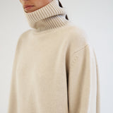 Almada Label - Aia Turtleneck Sweater, buttercream