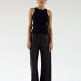 Almada Label - Bias Satin Pants, black