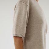 ALMADA LABEL - Fei T-shirt, taupe