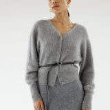 ALMADA LABEL - Esme Cardigan, grey