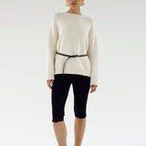 ALMADA LABEL - Flor Crewneck Sweater, shell