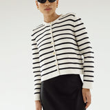 ALMADA LABEL - Nova Cardigan, stripe