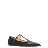 GABRIELA HEARST - Liv Ballerina Flat Shoe in Black Suede