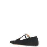 GABRIELA HEARST - Liv Ballerina Flat Shoe in Black Suede