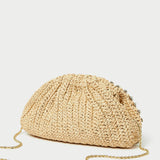 Roeffler Randall - Bailey Natural/Crystal Dome Clutch