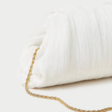 Roeffler Randall - Bailey Pearl Pleated Dome Clutch