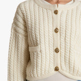 Khaite - Balser Cardigan in Cream