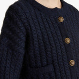 Khaite - Balser Cardigan in Midnight