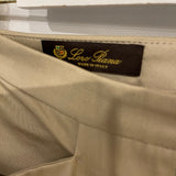 Loro Piana Light Green Straight Leg Trousers with Zip Details Size IT 46 (UK 14) RRP £1,250