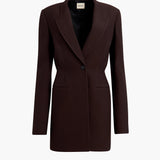 Khaite - Beckett Blazer in Dark Brown