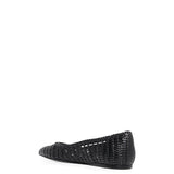 GABRIELA HEARST - Aurora Braided Flat Shoe in Black Leather