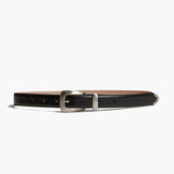 Khaite - Benny Belt in Black Leather with Silver