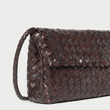 Roeffler Randall - Billie Chocolate Leather Shoulder Bag