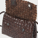 Loeffler Randall - Billie Chocolate Leather Shoulder Bag