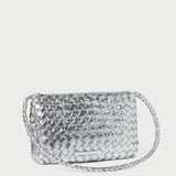 Roeffler Randall - Billie Silver Leather Shoulder Bag