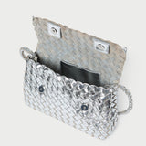 Roeffler Randall - Billie Silver Leather Shoulder Bag