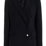 GABRIELA HEARST - Gavin Blazer in Black Virgin Wool Crepe