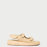 Loeffler Randall - Blaise Natural Raffia Platform Sandal