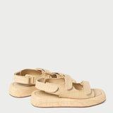 Loeffler Randall - Blaise Natural Raffia Platform Sandal