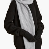 Khaite - Blanc Scarf in Warm Grey