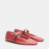 Le Monde Beryl - Ballet Mary Jane / Blood Orange Leather