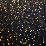 GABRIELA HEARST - Galene Knit Sweater in Black & Gold Beaded Cashmere