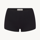 ETERNE - Soft Jersey High Waisted Boy Short Black