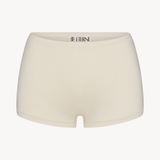 ETERNE - Soft Jersey High Waisted Boy Short Cream