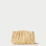 Roeffler Randall - Brit Natural Flat Pleated Clutch