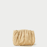 Roeffler Randall - Brit Natural Flat Pleated Clutch