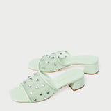 Roeffler Randall - Brooke Seafoam/Crystal Mesh Mule