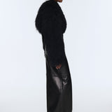 Ducie - Becca Cropped Shearling Jacket