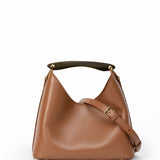 Elleme - Small Boomerang Leather Cognac