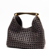 Elleme - Boomerang Woven Leather Dark Brown