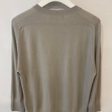 Loro Piana Light Grey Cashmere Long-Sleeve Jumper Size IT 42 (UK 10)