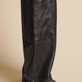 The Caiton Pant in Black Leather
