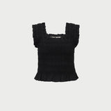 Loeffler Randall - Callie Smocked Sleeveless Top