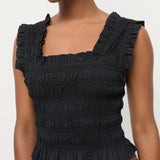 Loeffler Randall - Callie Smocked Sleeveless Top