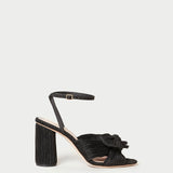 Loeffler Randall - Camellia Black Pleated Bow Heel