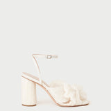 Roeffler Randall - Camellia Pearl Pleated Bow Heel