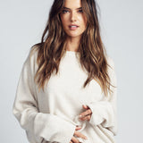 ETERNE - James Cashmere Sweater Heather Oatmeal