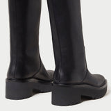 Roeffler Randall - Carlee Black Tall Lug Boot