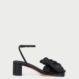 Roeffler Randall - Carmen Black Moiré Bow Sandal