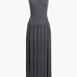 Khaite - Cassette Dress in Sterling