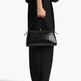 Khaite - Cate Alligator Bag in Black Alligator